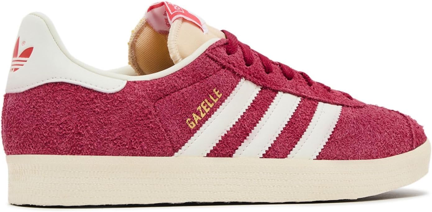 adidas Gazelle Indoor Men's Sneaker, Team Victory Red/Off White/Cream White, Size 12