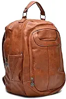 Mochila Grande Notebook Bolsa Feminina, Academia, Viagem, Passeio Excelente custo beneficio (CARAMELO)