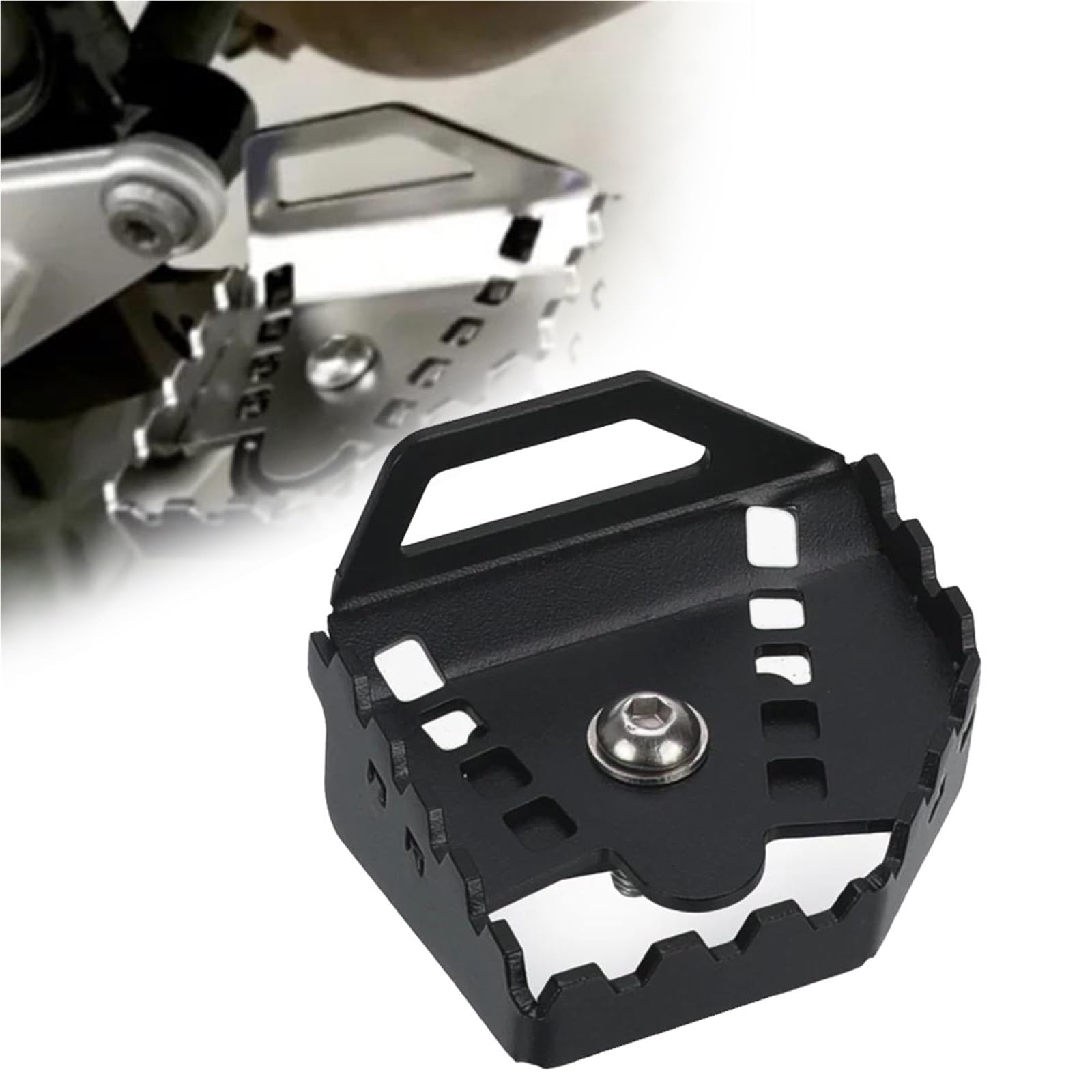 XYHZMZ Rear Foot Brake Lever Step Tips Extension Plate for R NINET/Scrambler/Urban G/S 2016-2020 2019 2018 Enlarge Pedal Extender
