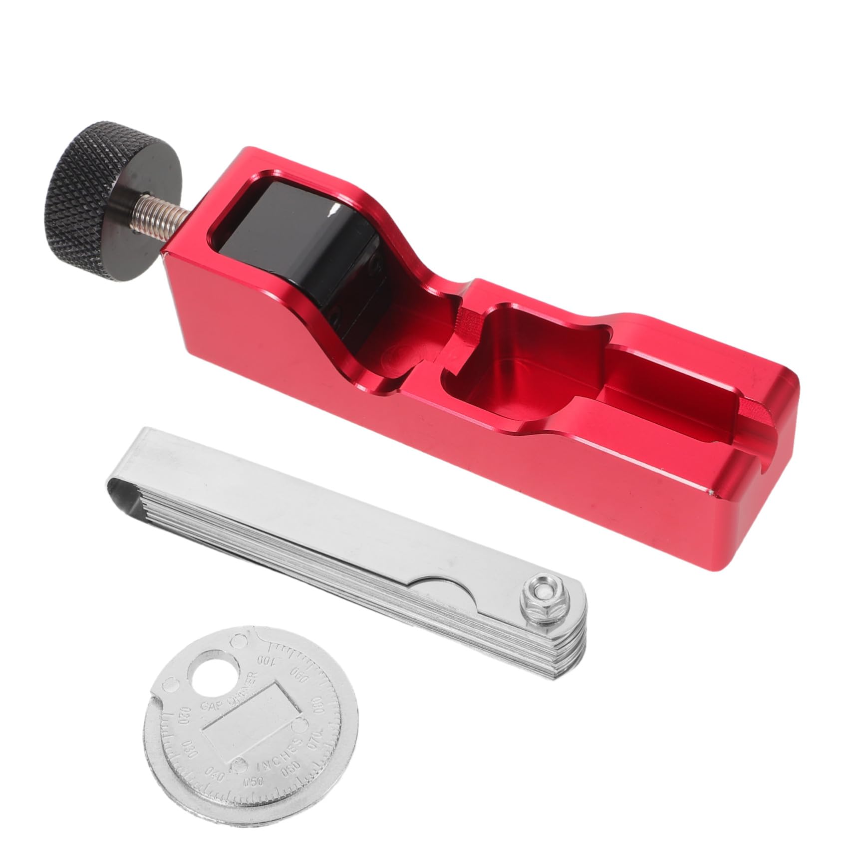Zerodeko Kit di Regolazione Gap Candele in Alluminio con Spessimetro per Misurazione Professionale, Strumento per Riparazione Candele Auto e Manutenzione Motore