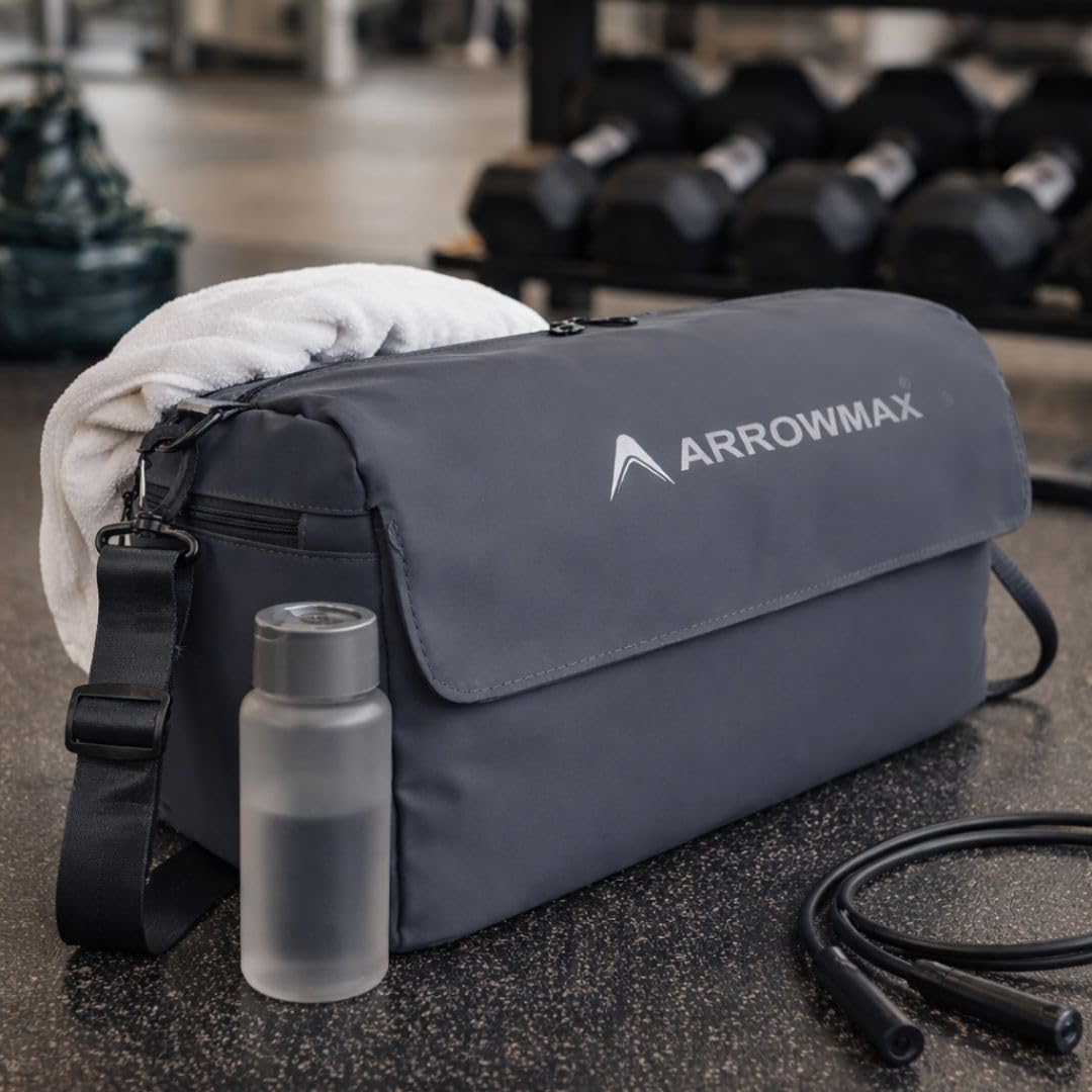 arrowmax Gym Bag| Gym Bag for Men | Duffle Bags for Men Women | Gym Bag with Shoe Compartment | Bags for Traveling Bag |Multipurpose Duffle Bags for Travel for Women & Men-picture-20