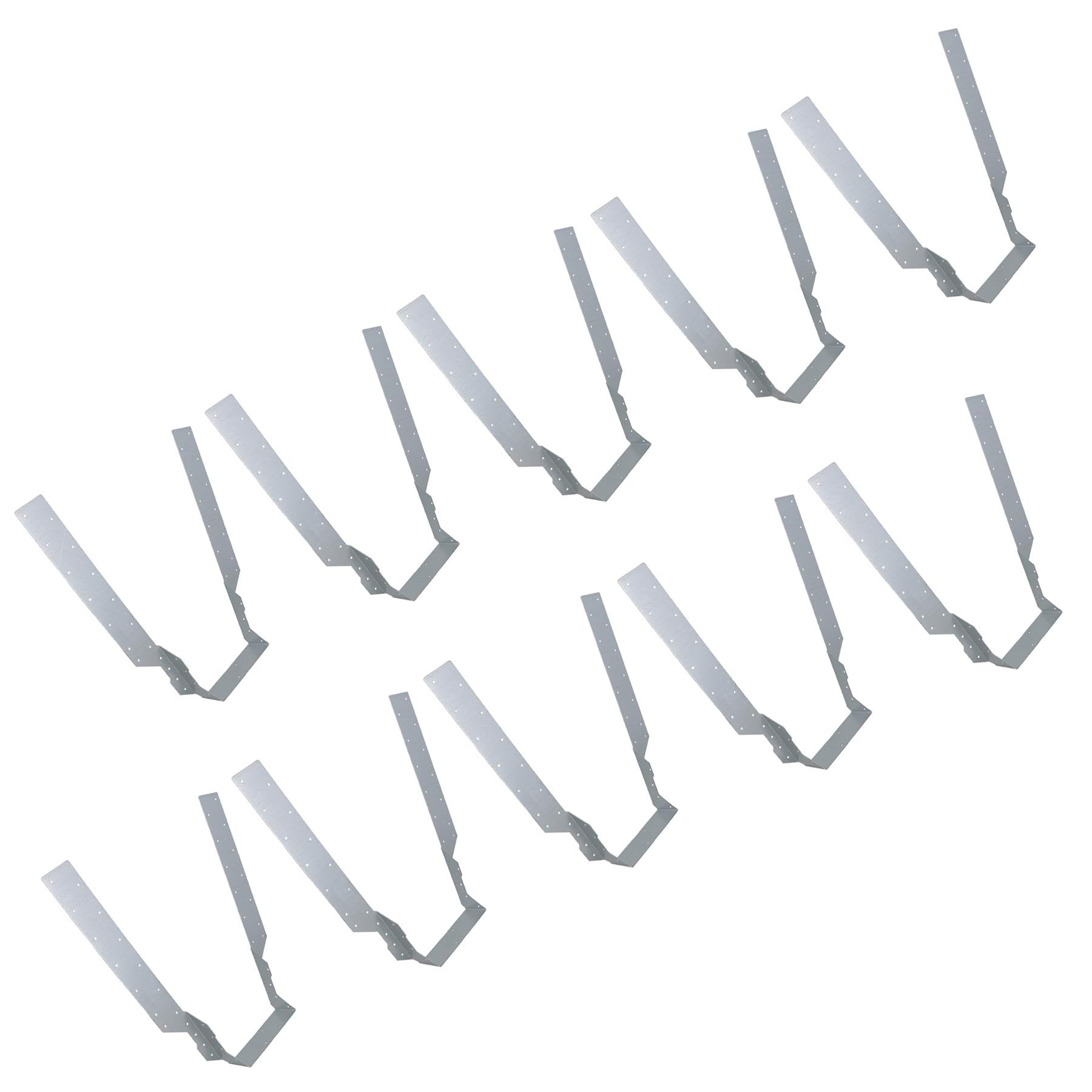 Long Leg Joist Hanger Or I-Beam Fastener Fixing Support Galv 150mm Wide 10pc