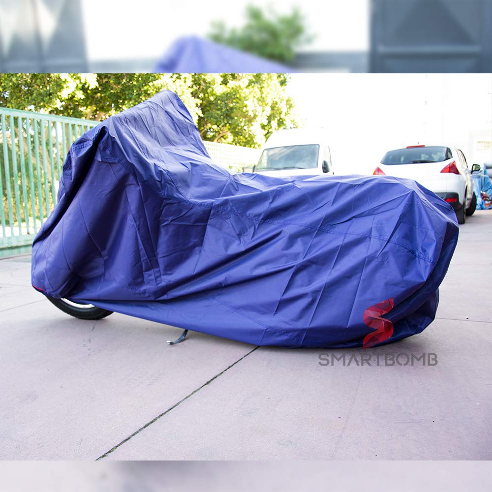 Coprimoto alta qualità resistente calore 220°C Telo moto universale anti-uv impermeabile umidità alta resistenza 5 in 1 300D OXFORD XXXL