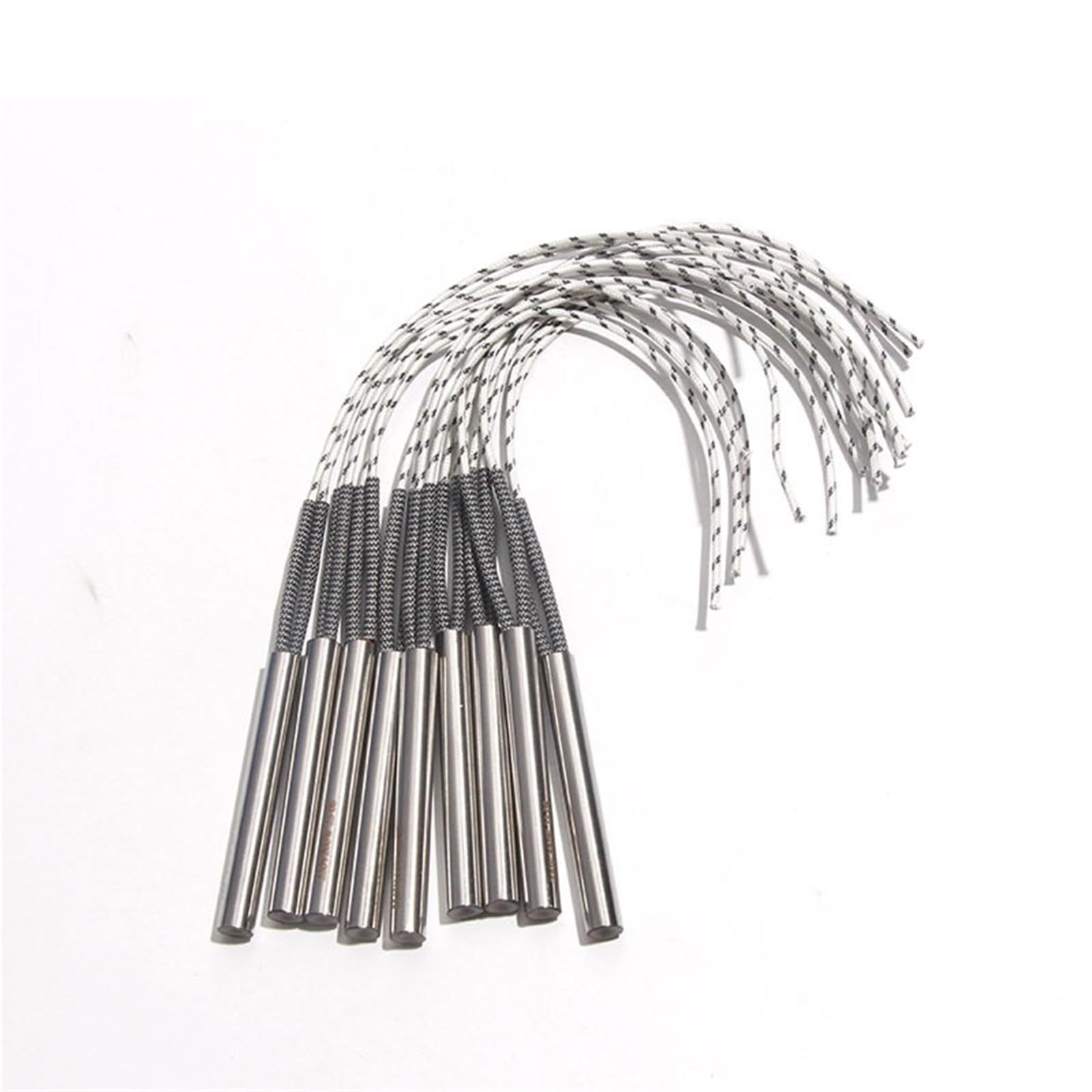Cartucho tubular de 20 x 50-120 mm, elemento calefactor de 110 V/220 V, 200-500 W, 310SS, varilla de calor de inducción para máquina de moldeo, 5 unidades por lote (380 V, 20 x 50 mm, 400 W)