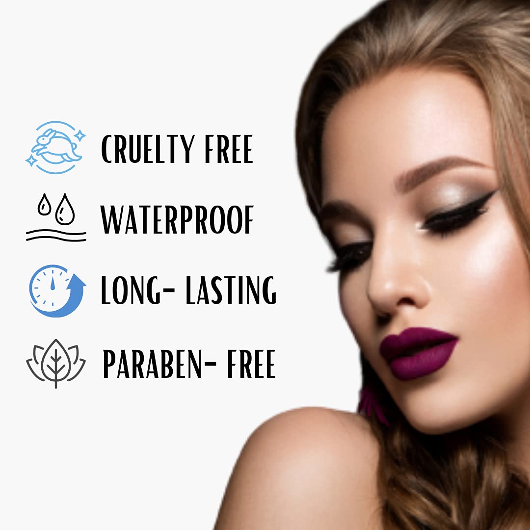 Mynena Green Waterproof Matte Liquid Lipstick - Jocelyne : Beauty & Personal Care