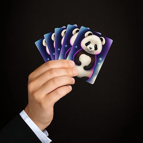 Miniatura 4 de Brian Bula Cartas de póquer de naipes de panda lindo con lindas tarjetas de oso panda