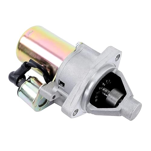Miniatura 5 de Kit de motor de arranque eléctrico, volante de motor de arranque para motor 11HP GX390 13HP con llave de caja de interruptor de encendido (para