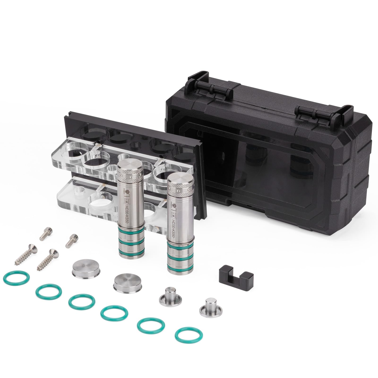 HONGDUI HD-50 Stainless Steel Bench Dogs,20mm Bench Dog for MFT Style Workbenches and DIY Projects,Woodworking Tool 2-Pack