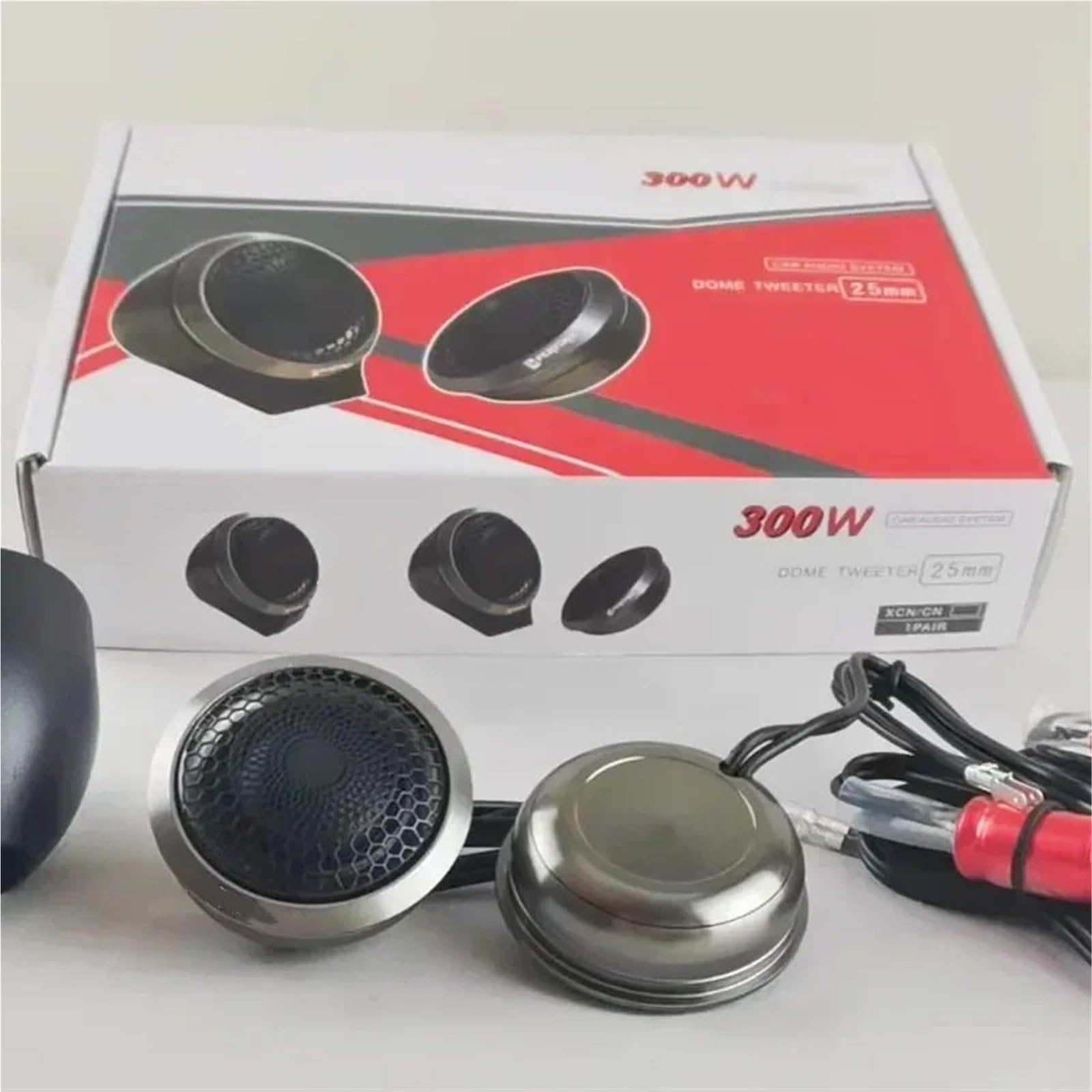Głośnik Głośnik Wysokotonowy Membrana jedwabna Piłka Treble 300 W Wysokiej mocy Zestaw głośników HIFI Car Audio Marine Car Jest Wygodny w Instalacji Mały Car Audio