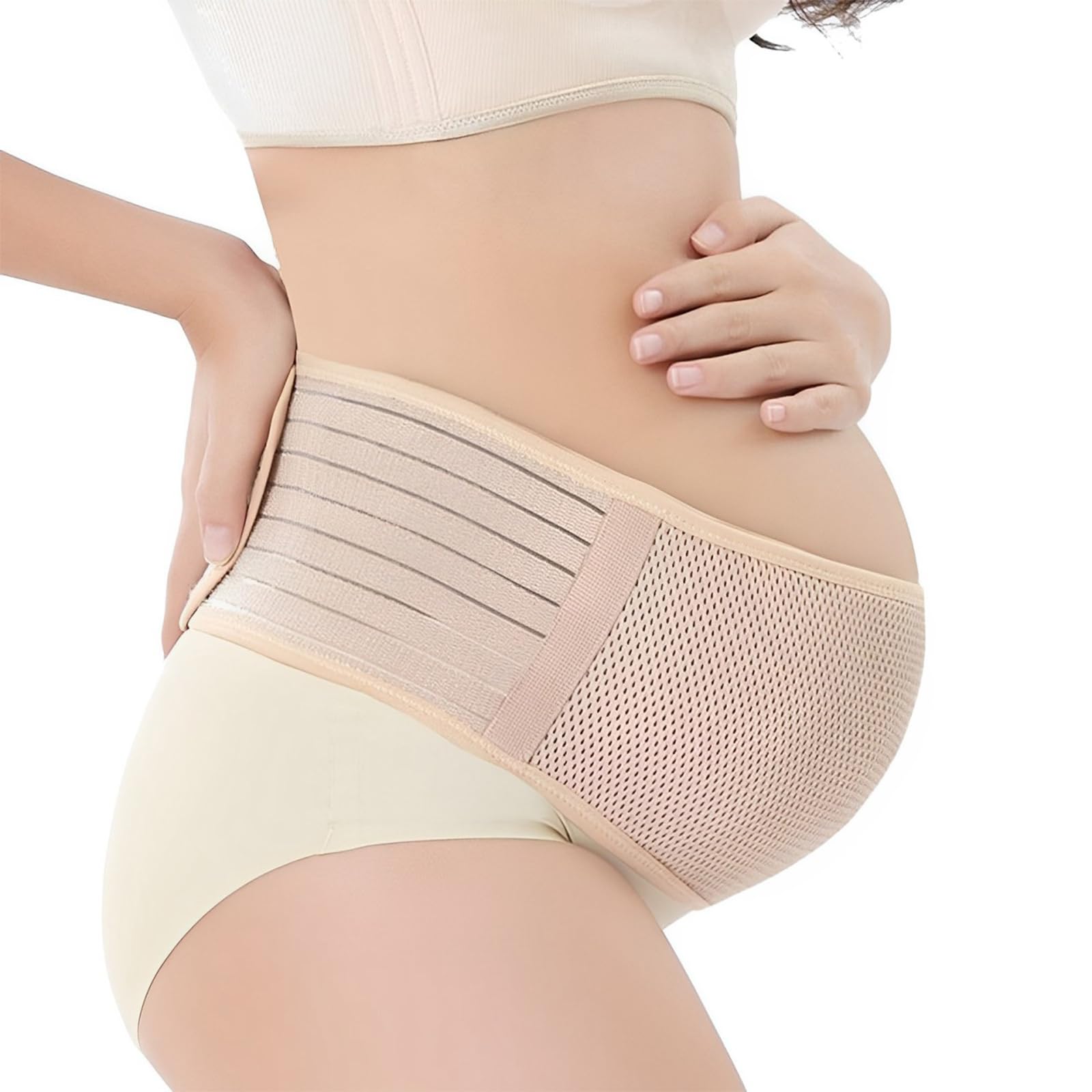 Maternity Support Belt, Pregnancy Support Belt Adjustable Maternity Belly Bands & Support,Pregnancy Belt Support Maternity Belt for Maternity Birth Preparation Labour Relieve Back Pelvic Hip Pain,L