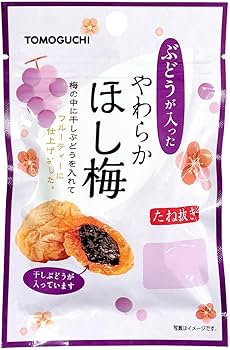 うめぼし Amazon | ぶどうが入ったやわらかほし梅 560g(28g×20袋) 干し梅