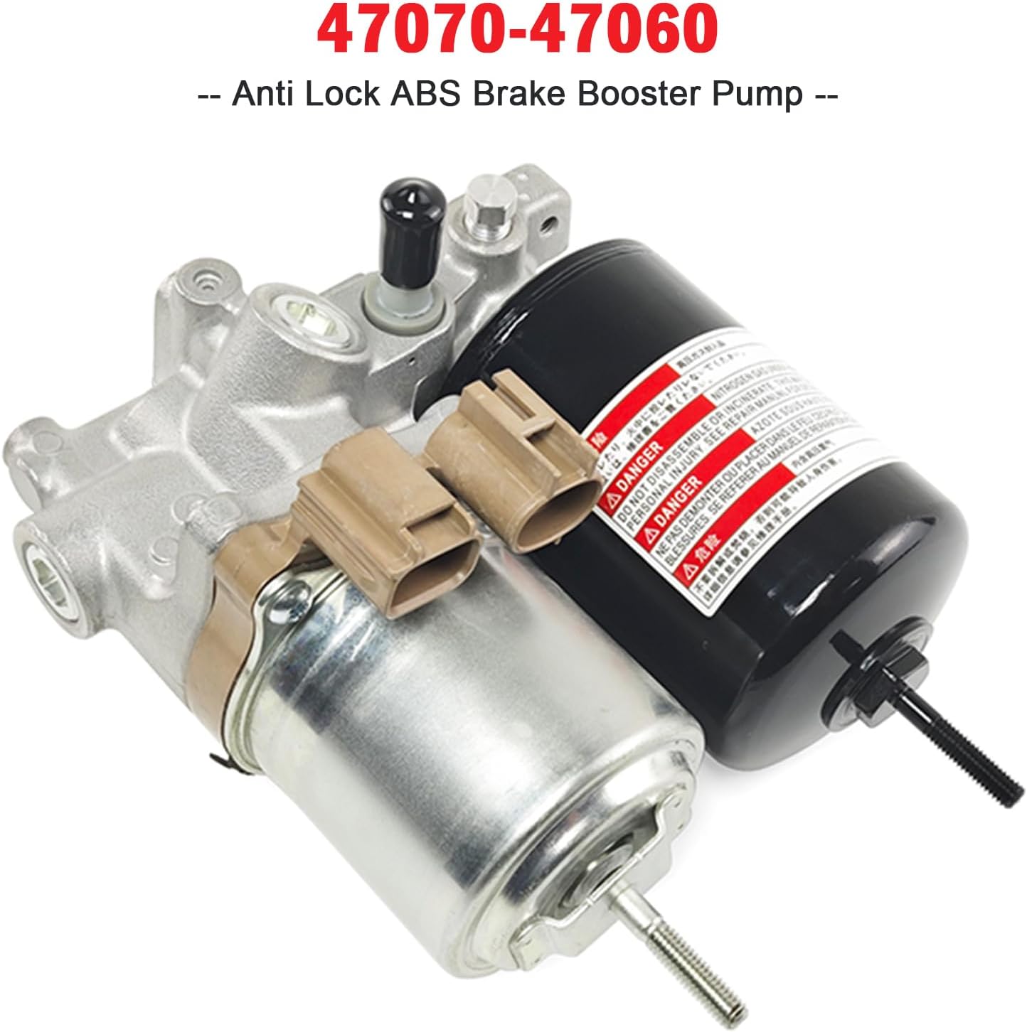 Anti Lock ABS Brake Booster Pump Assembly 47070-47060 fit for Toyota Prius 2010-2015