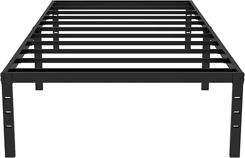 Twin Bed Frames Metal Platform Twin Size Bed Frame 14