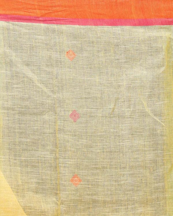 Image of SWORNOF Women's Pure Silk Saree With Blouse Piece