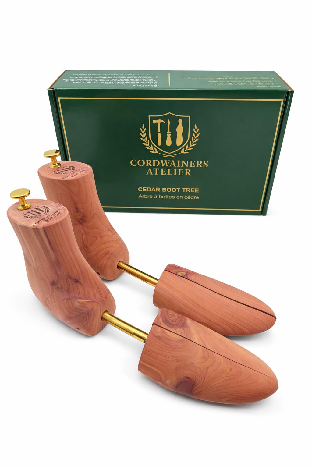 Premium Cedar Boot Tree for Boots – Natural Aromatic Wood Shaper & Odor Absorber for Men’s and Women’s Footwear