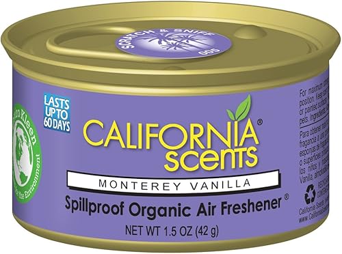 Miniatura 5 de California Scents ambientador a prueba de derrames neutralizador de olor ecológico para el hogar el coche y mucho más Newport nuevo coche 15 oz 12