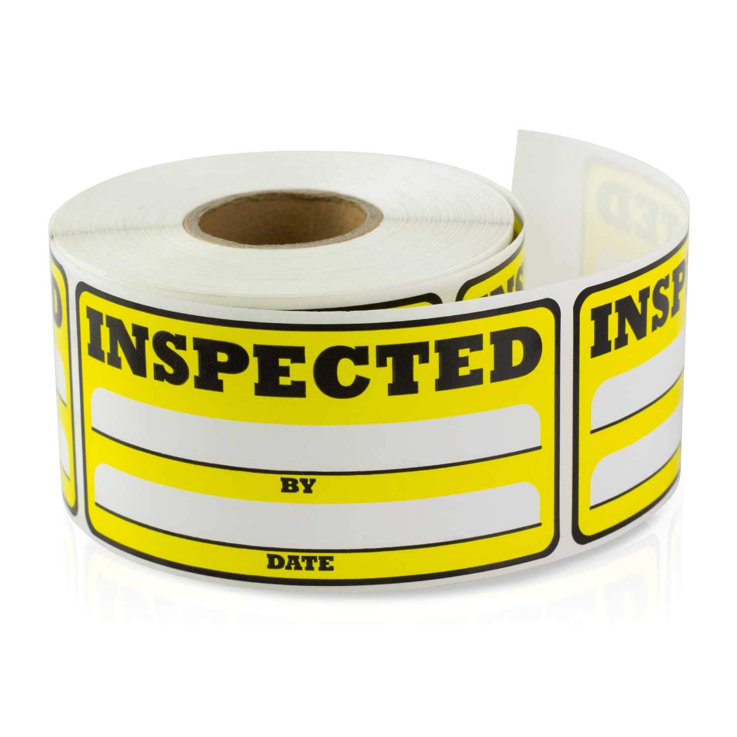 3,8 x 7,6 cm – Inspeccionado por Fecha manejo Especial envío almacén Control de inventario Pallet Pegatinas Parent