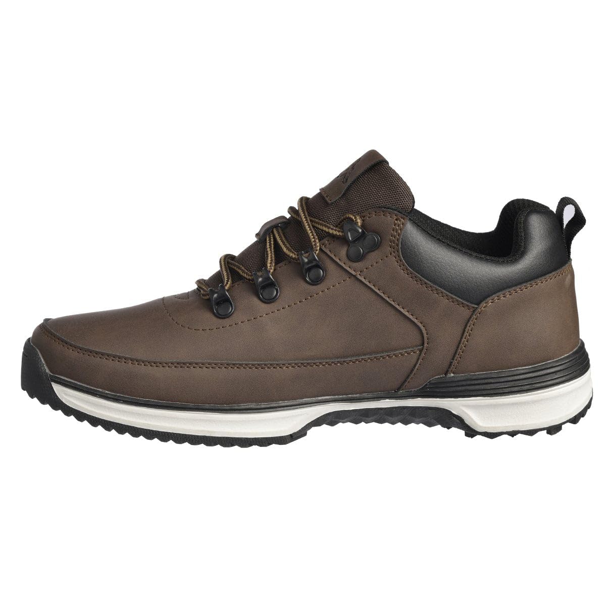 Kappa Men's MONSI Low Sneaker, Brown/Black, 8 UK