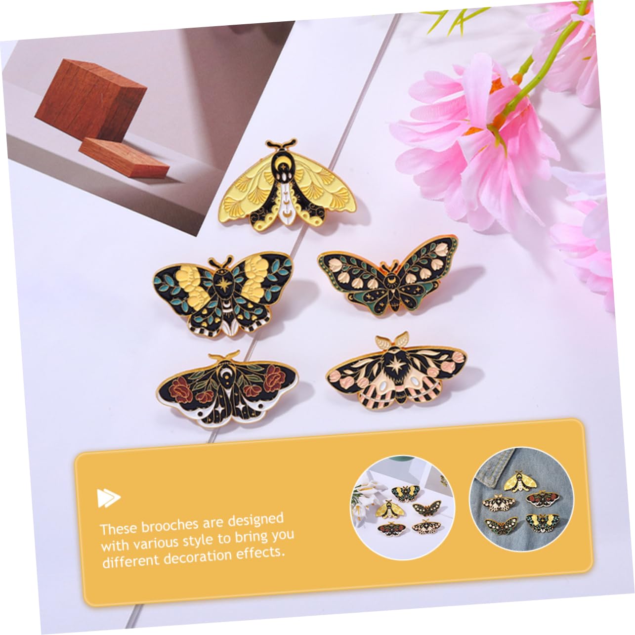 25stücke Teiliges Set Bunte Emaille-anstecknadeln Retro Schmetterlings Broschen Für Kleidung Taschen Und Dekoration Für Persönliche Akzente Und
