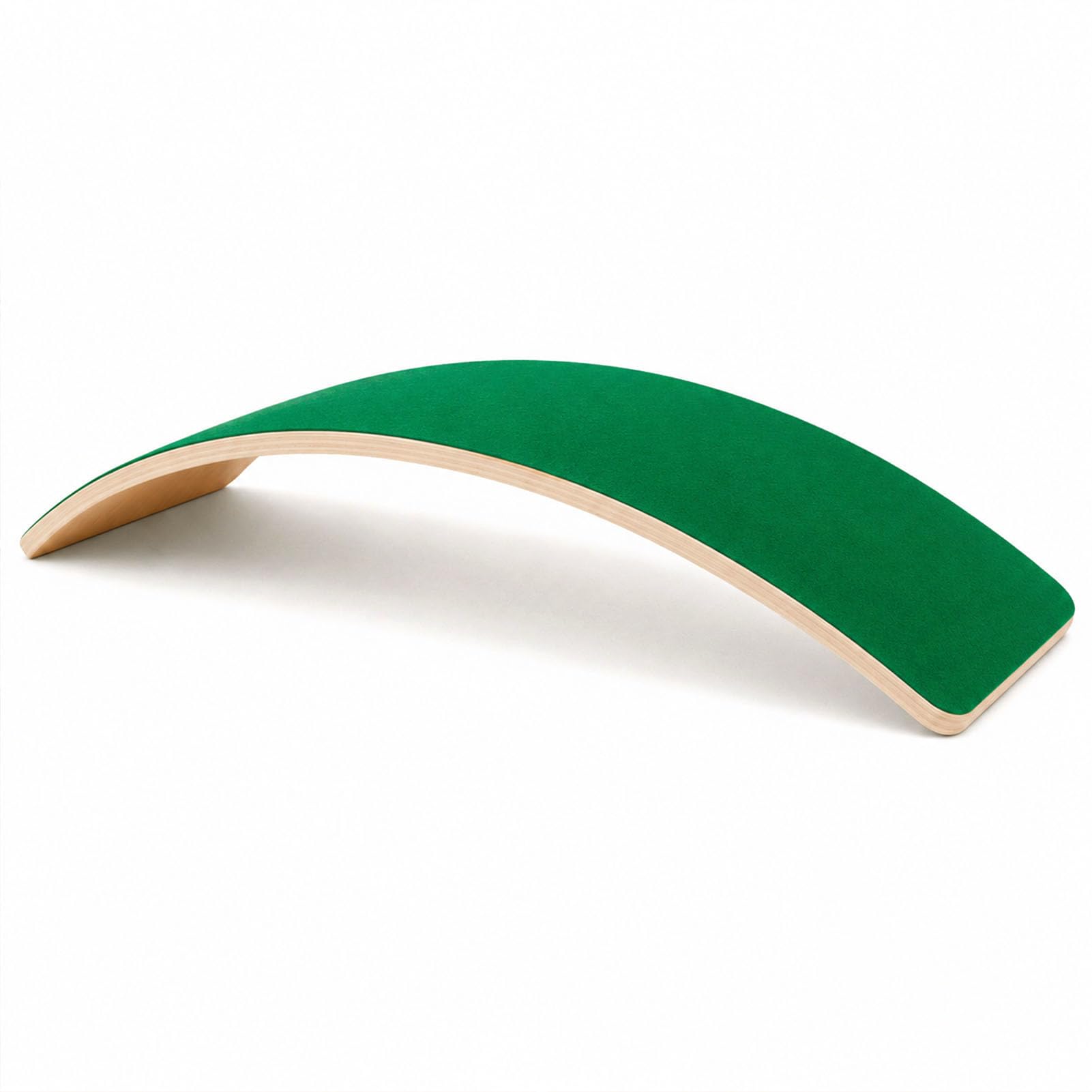 Balance Board Kinder aus Holz in Naturfarbe, Wackelbrett und Schaukelbrett, Balancebrett als Wippe für Kinder und Erwachsene bis 200 kg, für Motorik, Gleichgewicht, Balancierbrett