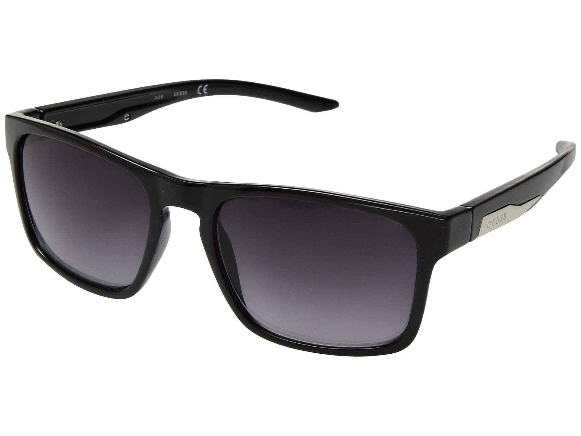 GUESSGF0190 Shiny Black/Gradient Smoke One Size