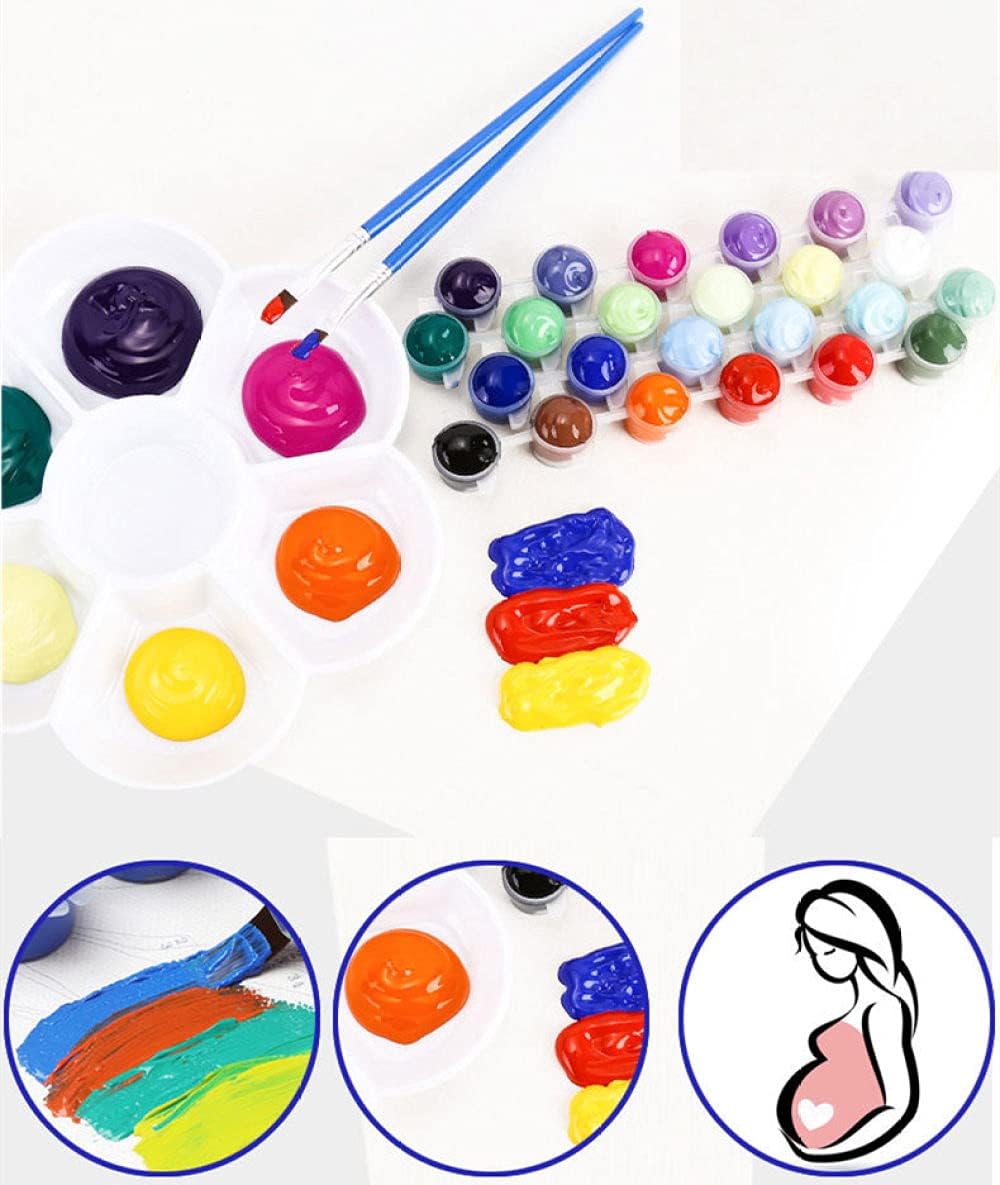 lmqsdhh Easy Paint by Numbers Kits for Kids, Dragon,20X20CM DIY Acrylic Oil Painting On Canvas -with Framed : Toys & Games