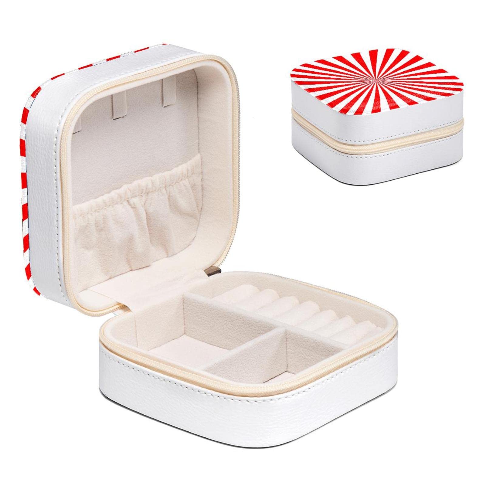 Boîte à bijoux pour femme au design soigné et finitions géométriques épurées