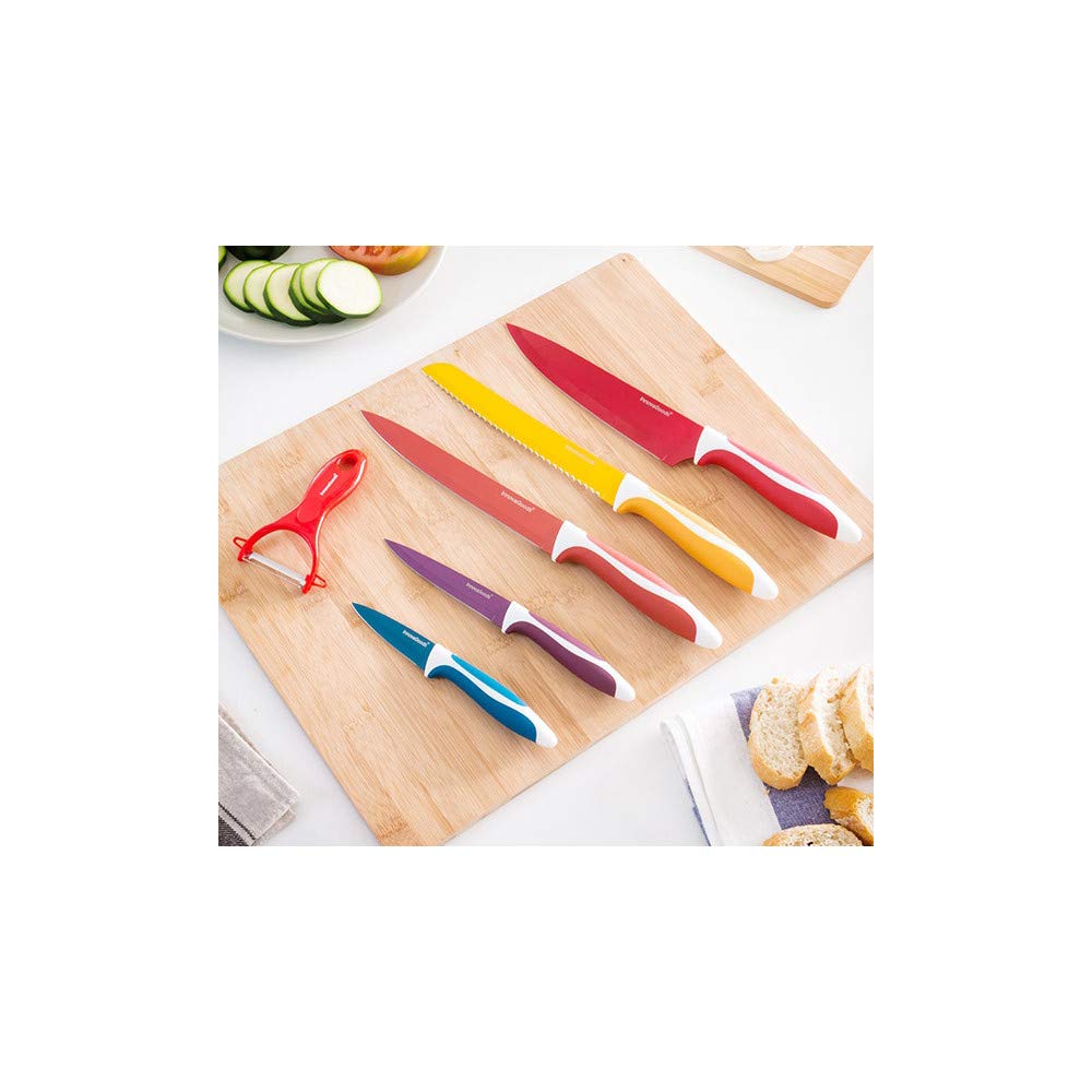 Set coltelli da cucina Nogent: spelucchino, coltello da pane Set coltelli da cucina Nogent: spelucchino, coltello da pane