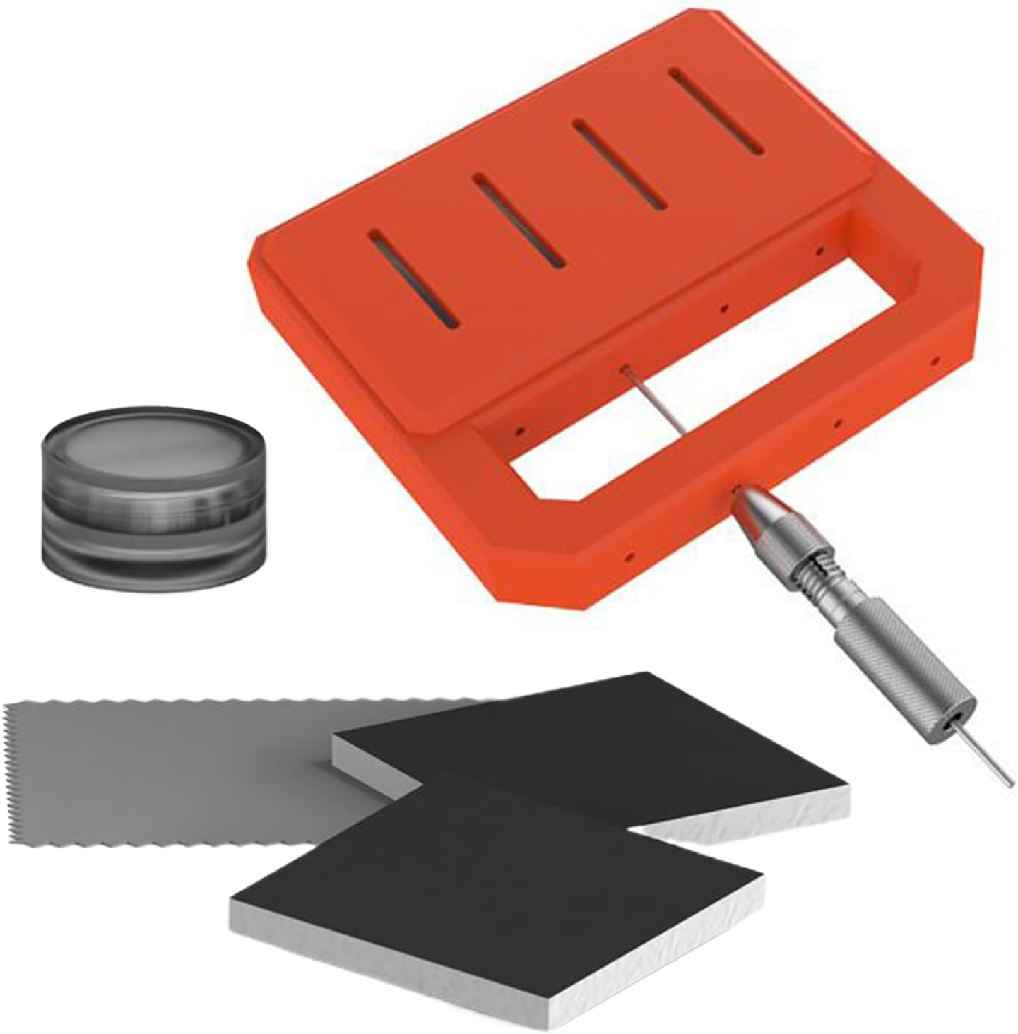 エアブラシニードルリペア | エアブラシ修復セット - ネイルデザインケーキデコレーション用研削ツール 工業用自動車修理モデルペイン