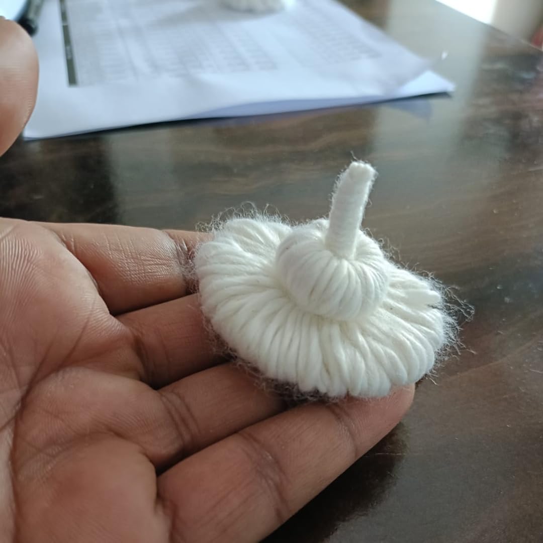 PRAJAMACH Shivalinga Jyothi Batthi, Pure Cotton Diya Wicks for Shiv Pooja Handmade Cotton Batti for Oil & Ghee Lamps Pooja Wick for Mahashivratri, Shravan, Temple & Daily Worship (Pack of 10 Pcs)-image-42