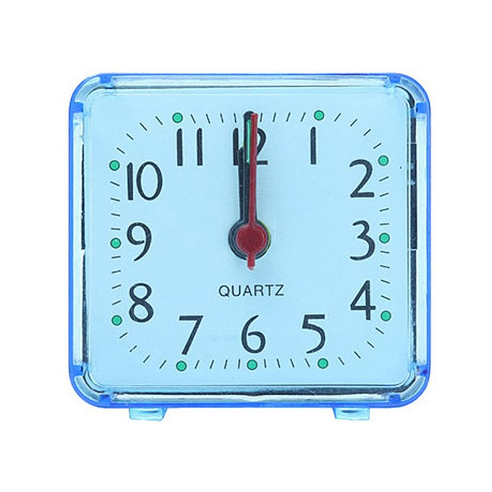 SBZIOJHDR alarm clock, Alarm clocks bedside for bedrooms, Clock,Clocks Bedside,Electronic, Battery Powered, Silent, Easy Set, Quartz Table
