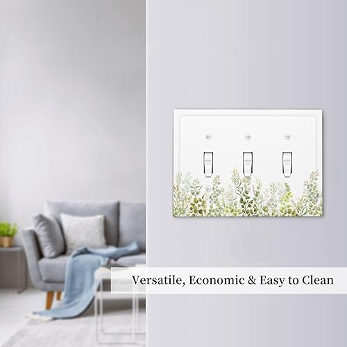 Vista 204 de Cubiertas decorativas de salida de estrella de mar playera, tablero de madera azul de concha de mar de 1 banda, decoración individual GFCI, placa