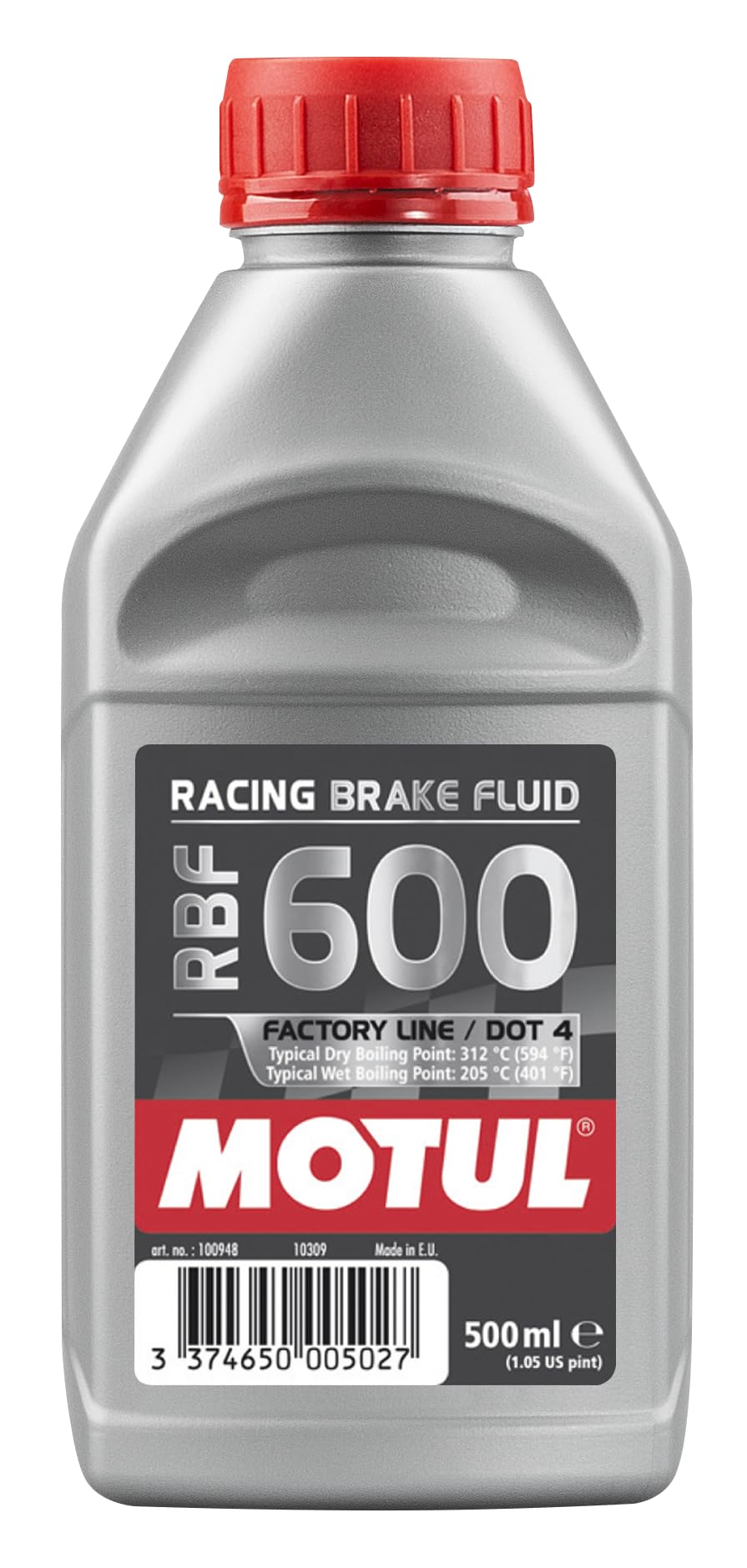 Motul 8068HL RBF 600 Synthetic Racing Brake Fluid - 500ml.