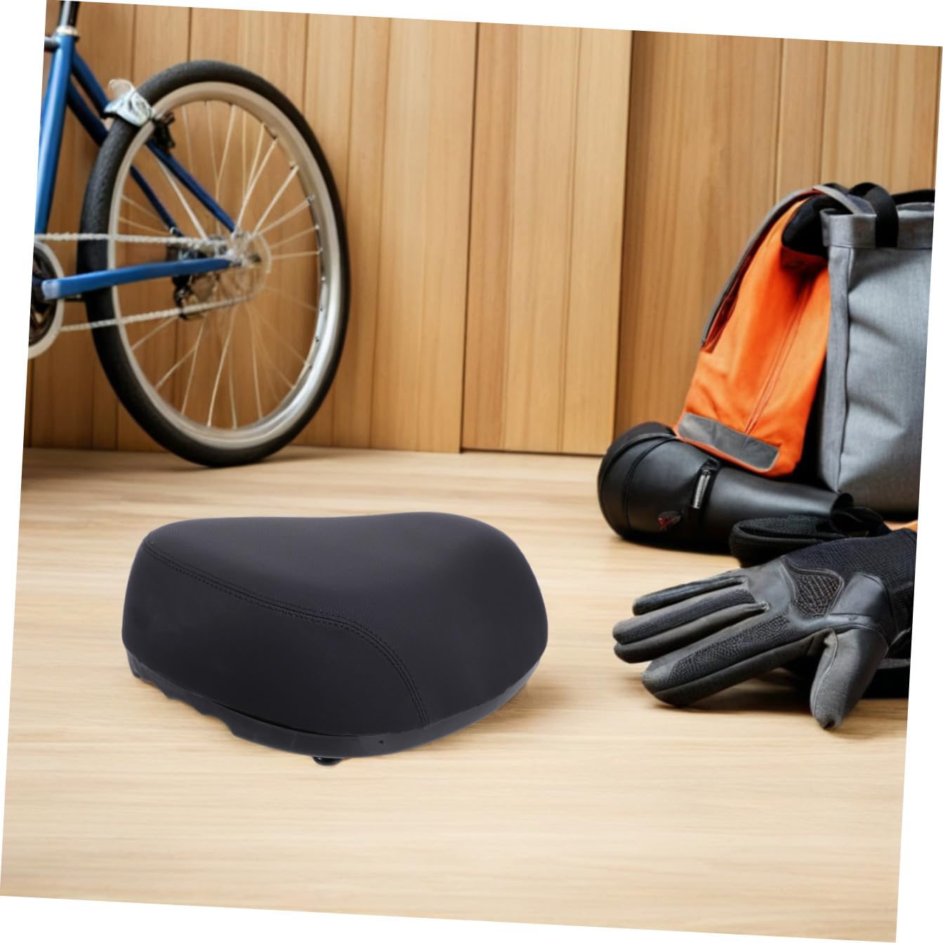 TOYANDONA Cuscino Sedile per Bicicletta Elettrica Morbido e Ammortizzante Coprisella Ergonomico per Mountain Bike Strada e Triciclo Protezione Antishock e Comfort Prolungato