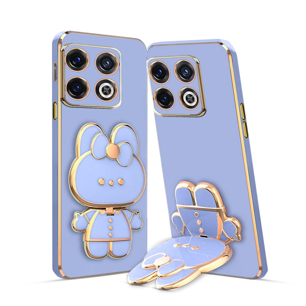 KARWAN®️ 3D Cat Back Case and Cover with Stand Compatible for OnePlus 10 Pro 5G| Stand and Mirror | Camera Protection | Electroplated | Folding Stand - Blue (B0CCL9RFZ4) Amazon Price History, Amazon Price Tracker