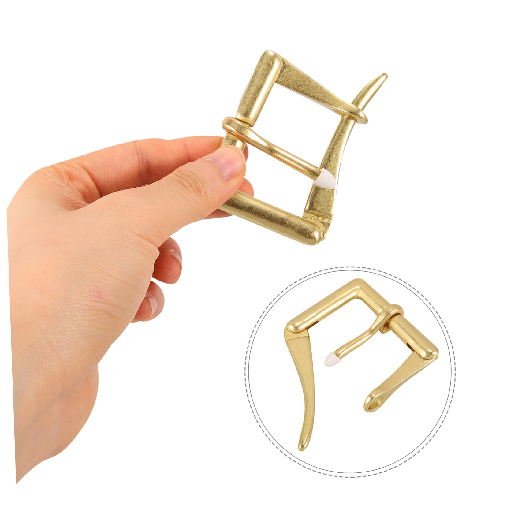 fibbia della cintura in ottone sostituzione della fibbia della cintura fibbia ad ardiglione hardware fibbia per cintura fibbia della cintura da uomo fornitura maschile