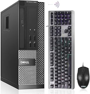 Dell OptiPlex 7020 Desktop Computers i7-4790 3.6GHz,32GB Ram New 2TB SSD, AC8260 Built-in WiFi Ready,Refurbished Computer PC, Dual Monitor Support,HDMI Windows 10 Pro(Renewed)