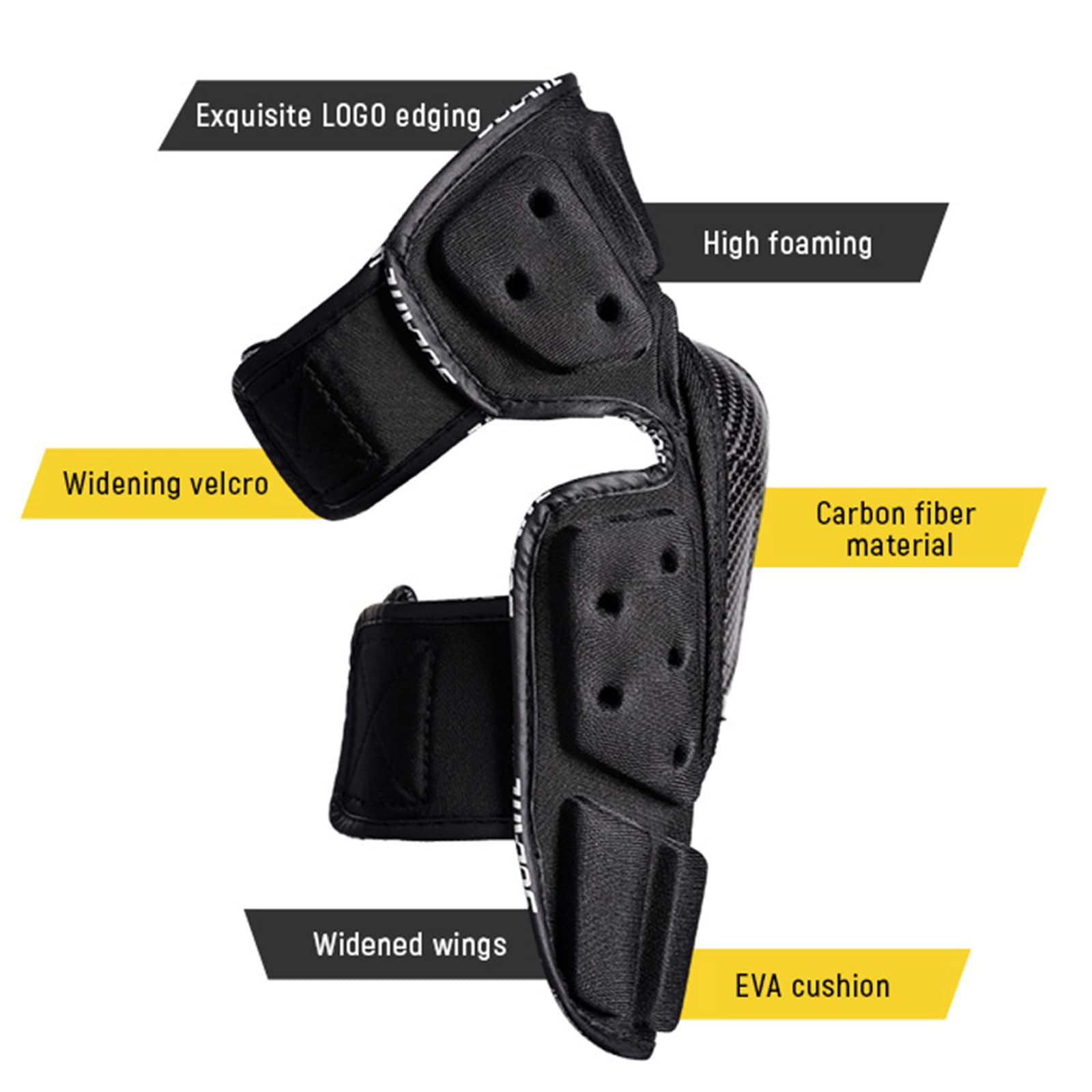 4 Pièces Adulte Motocross Protection Genou Coudières Moto Réglable Respirant Chaud Genou Protection Garde Gear