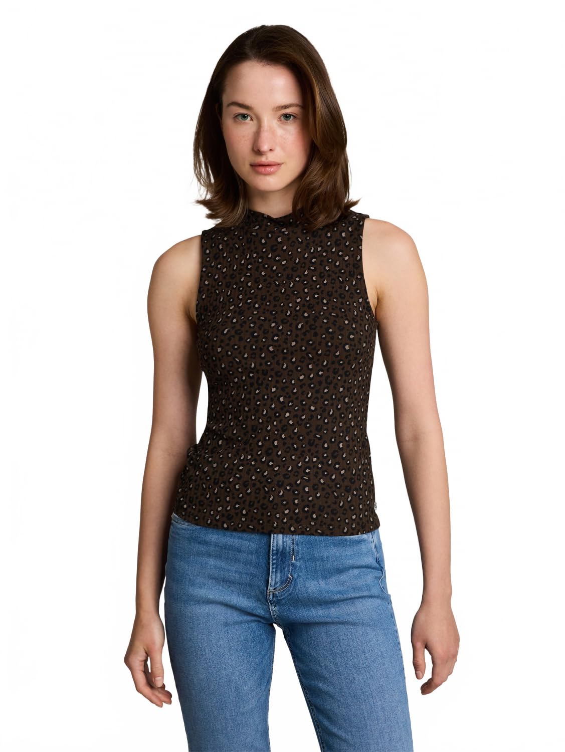 Tom Tailor 1052519 Top Basic con Costine Donna