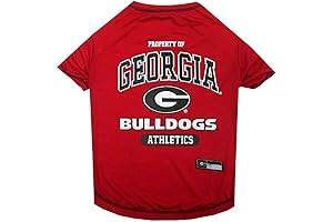 Pets First NCAA Georgia Bulldogs Dog T-Shirt: Unleash Bulldog Pride
