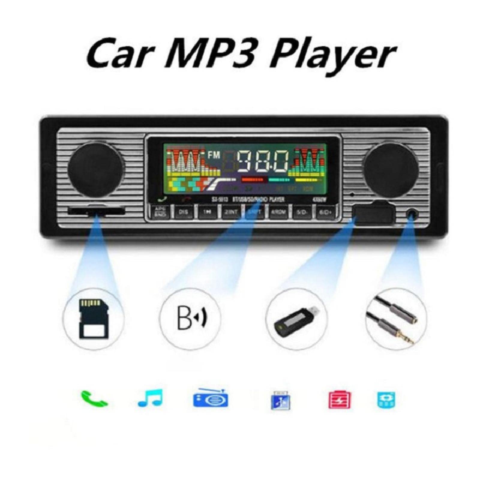 Amazon.co.jp: ヨーロッパのレトロラジオオートカーラジオBluetooth 