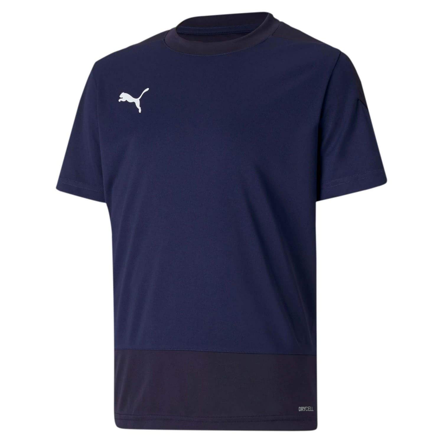 PUMA Kids' Team Goal 23 Training Football Shirt, Peacoat New Navy, Size 152