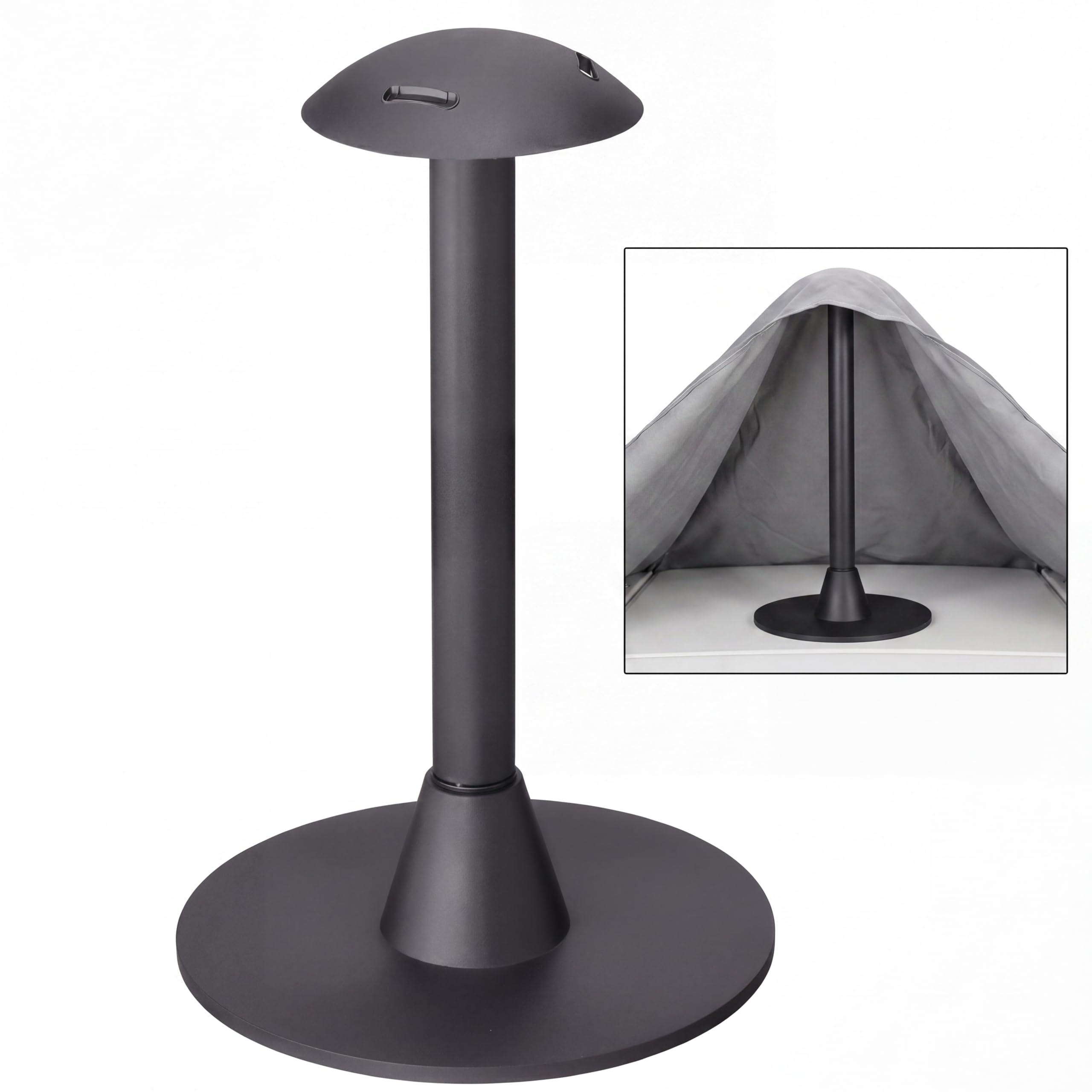 CARMOTTER Furniture Cover Tall Water Shedding Pole, Adjustable Height Patio Furniture Cover Support Pole, for Prevents Water Pooling and Debris, 50cm