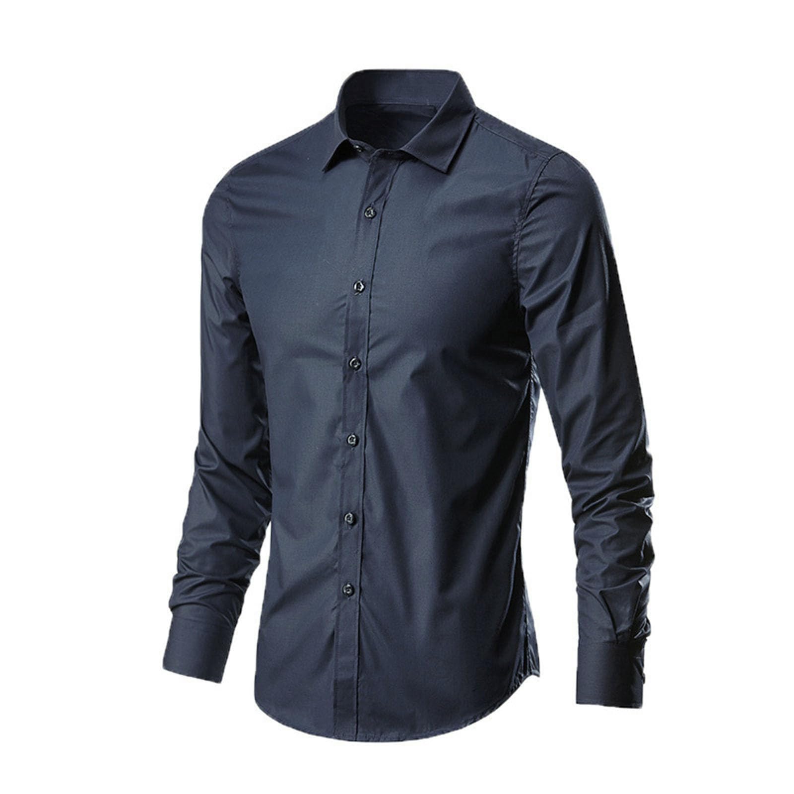 Dress Shirts for Men Casual Business Work Wrinkle Free Slim Fit Shirt Casual Stylish Long Sleeve Button up