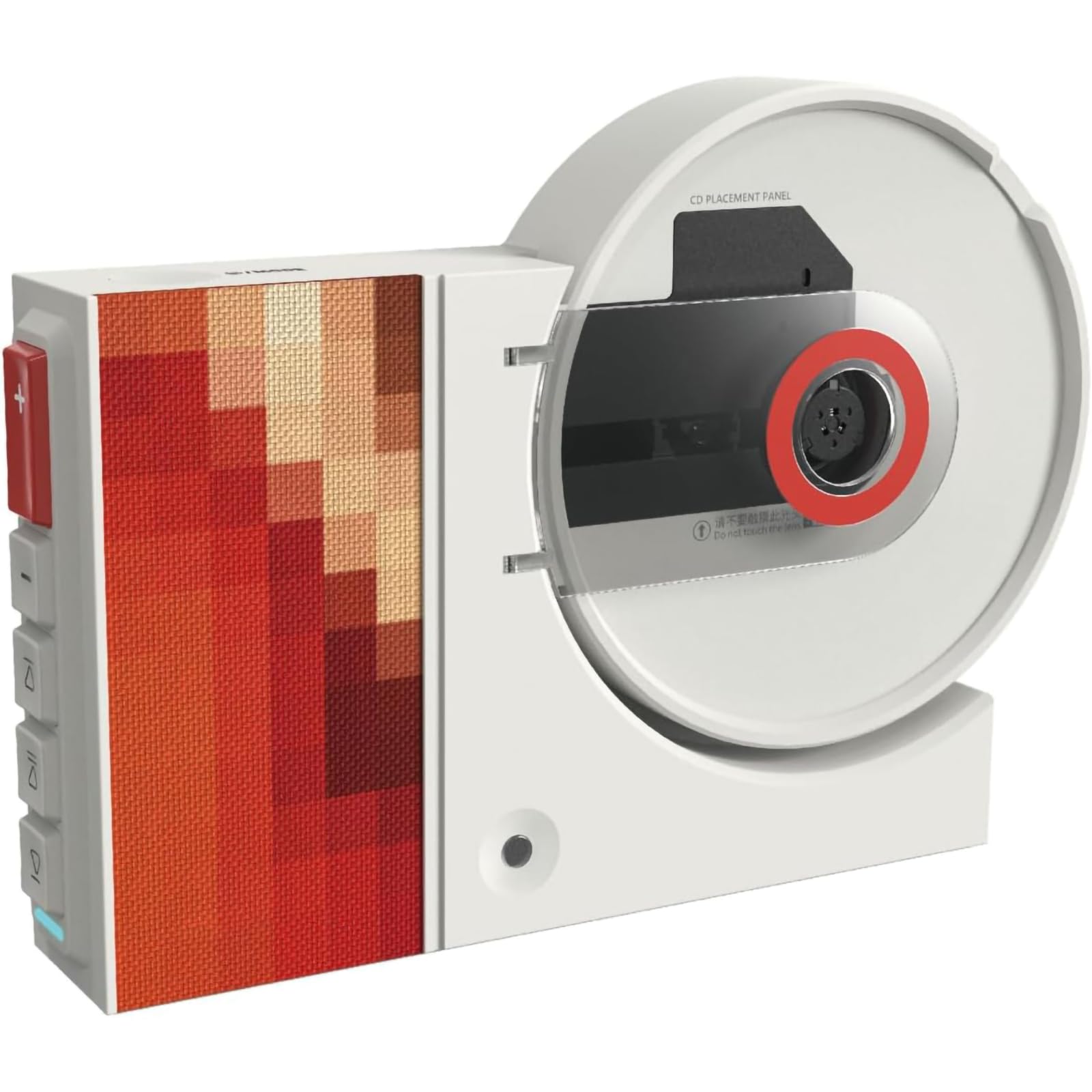 Lecteur CD portable pour la maison fixation murale esthétique et musicale