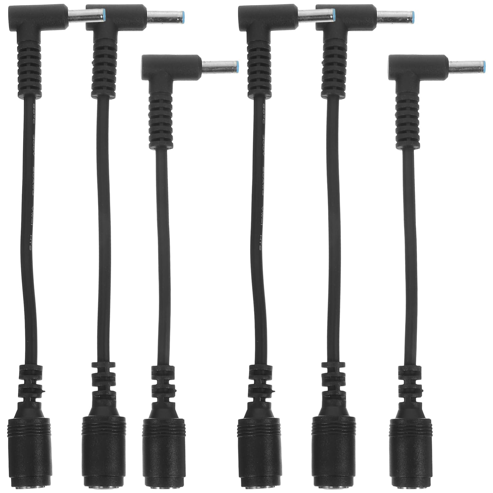 Cable adaptador de corriente LABRIMP hembra a macho para portátil pack de 10 conectores de carga 8