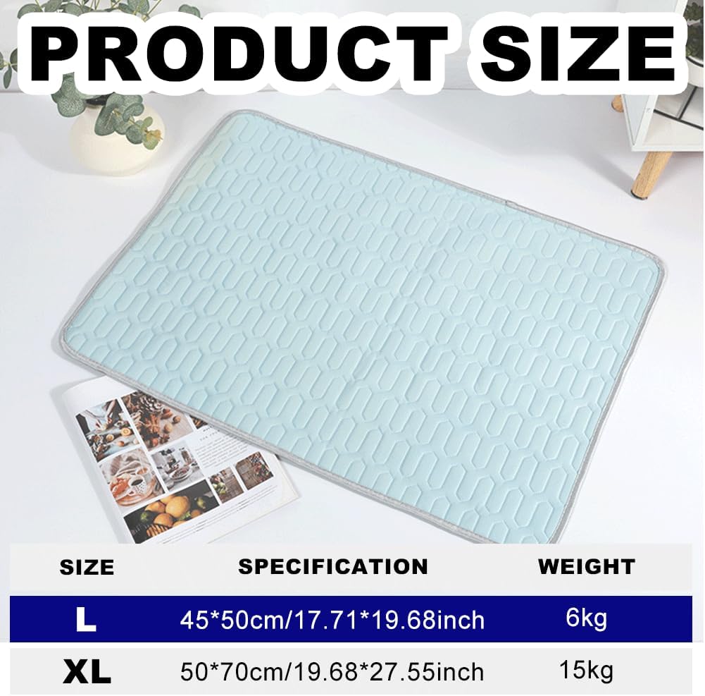 Beat the Heat: Review of the Rstigiker Dog Cooling Mat for Ultimate Pet Comfort!