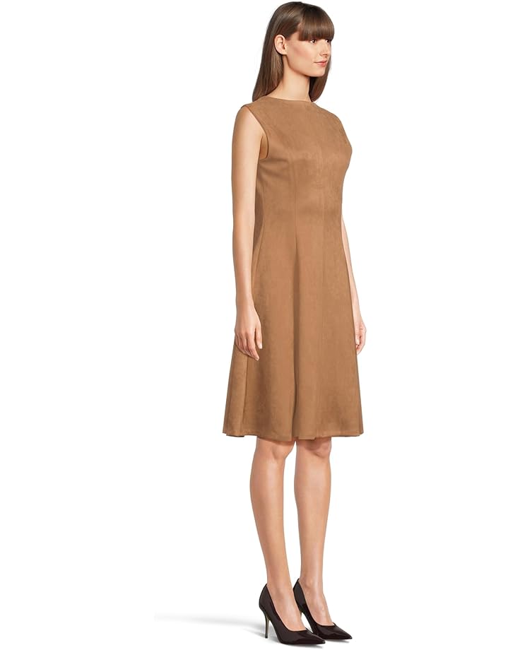 Calvin Klein Sleeveless Zipper Suede Aline - #2 of 4