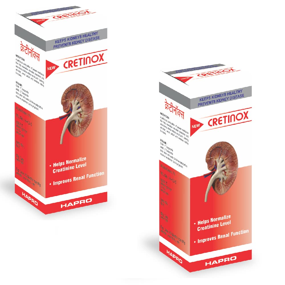 Hapro Cretinox Syrup Pack of 2 Units (500ml)