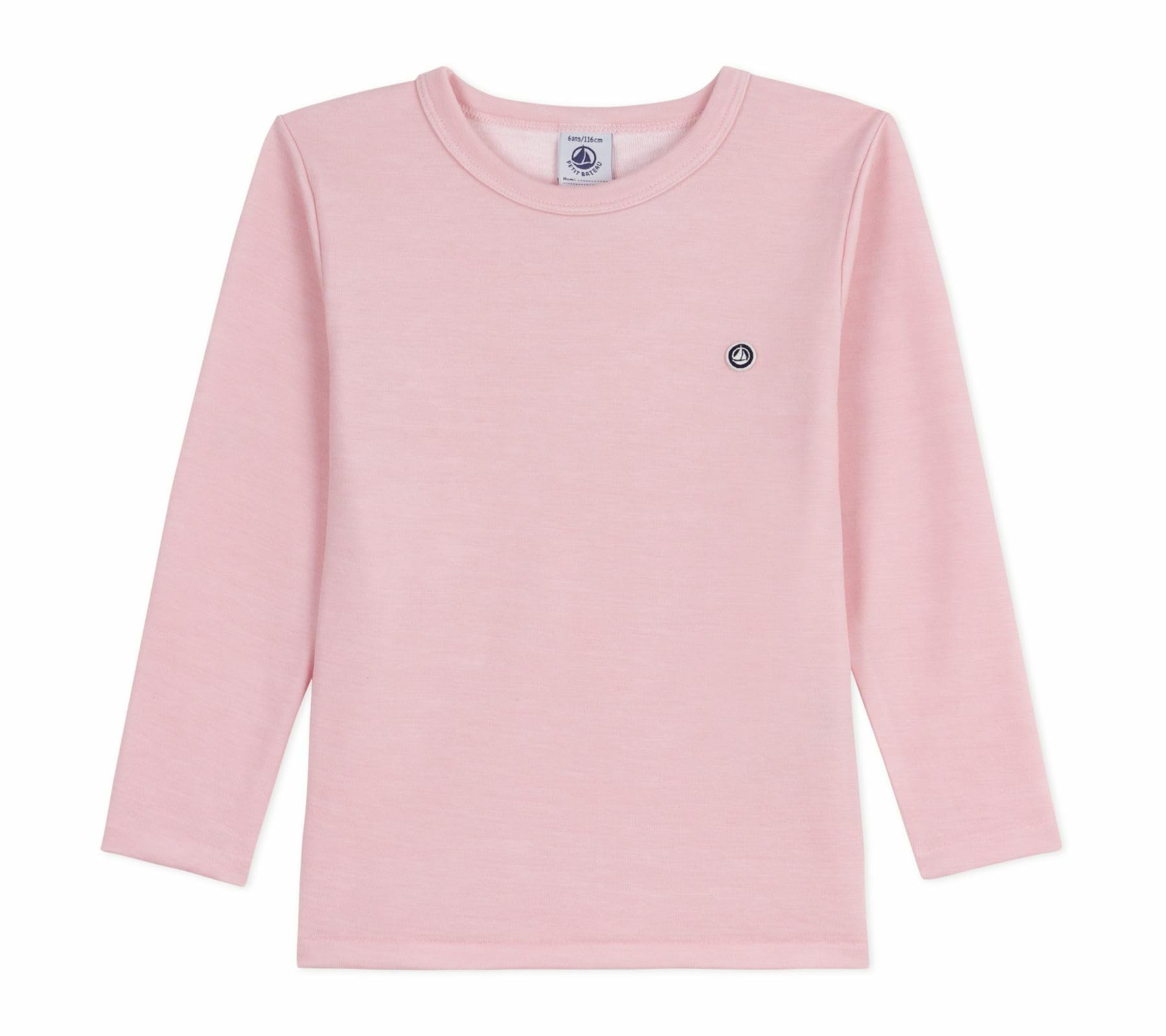 Petit Bateau TS Ml Uni Ropa Interior DÍA Niñas (Pack de 1)